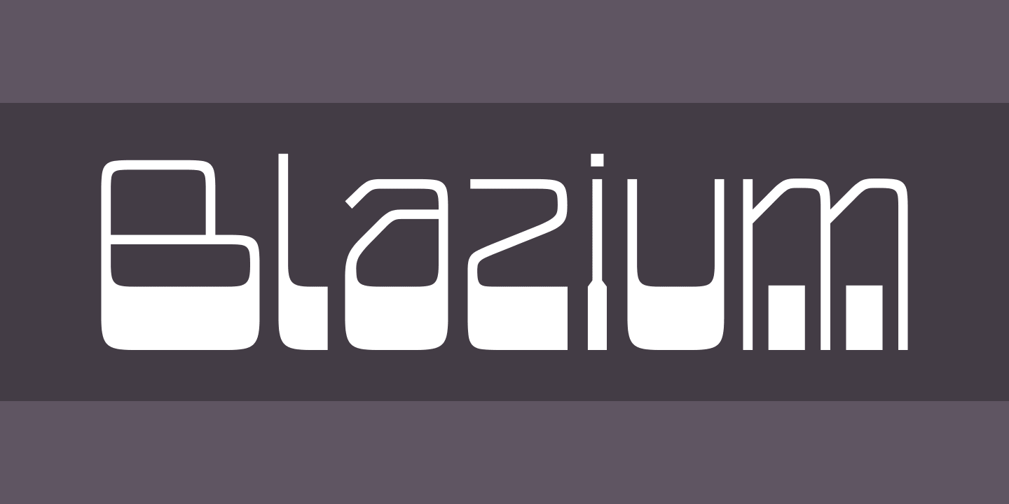 Blazium Font